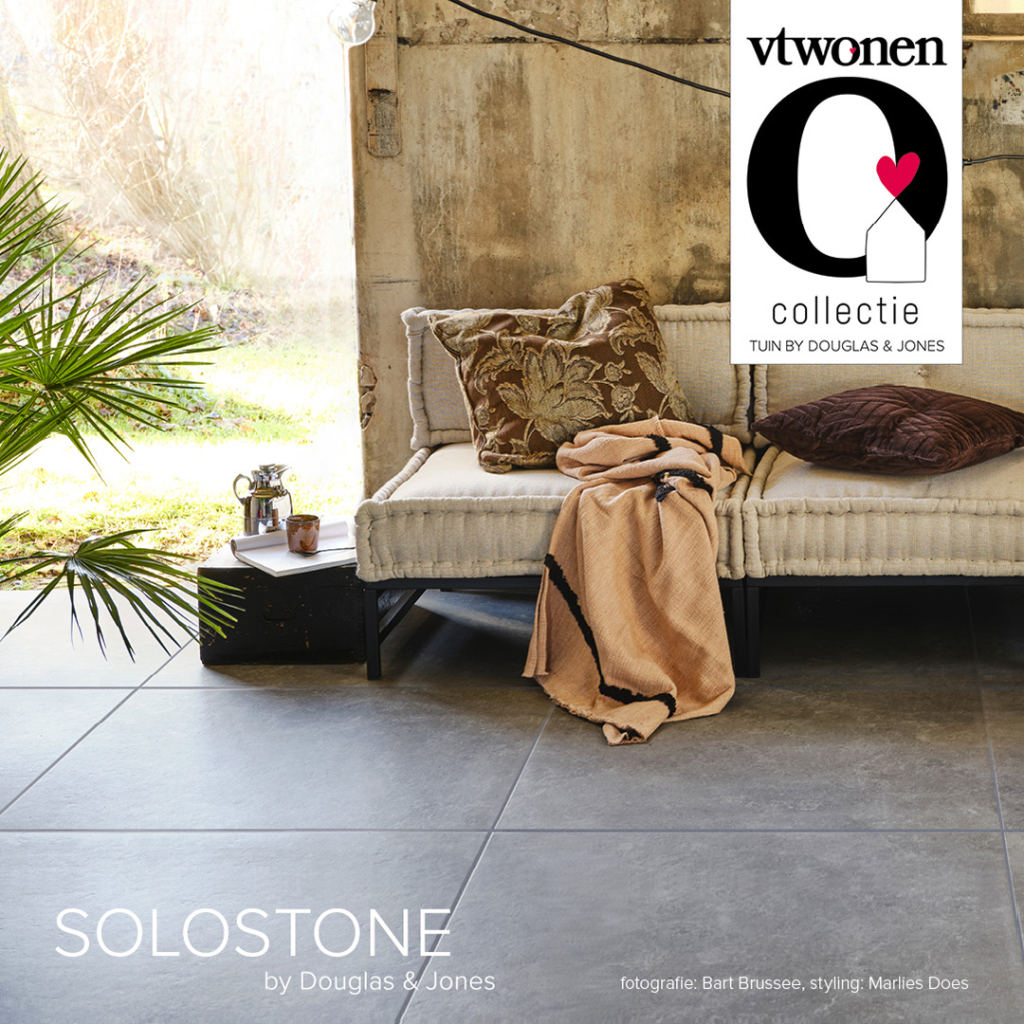 vtwonen Solostone Unico Antraciet 90x90x3cm