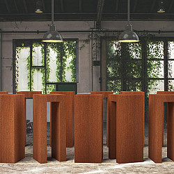 Sokkel 500x500x1000mm Corten 2mm (CK2)