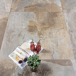 GeoCeramica® 100x100x4cm Stone Mix Natural