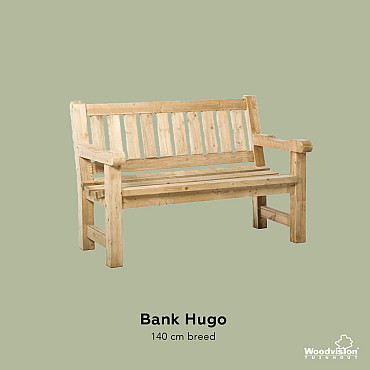 Tuinbank Hugo 140cm